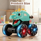 🦖🚗 Coche Dinosaurio Press & Go con Luces – Sin Pilas Complicadas, Presiona y Sale Disparado con Brillos y Rugidos Divertidos ✨🎮