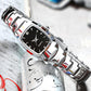 Reloj elegante resistente al agua para muje
