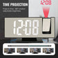 ⏳Oferta especial por tiempo limitado⏰Despertador con proyección en espejo LED🕰️🎁