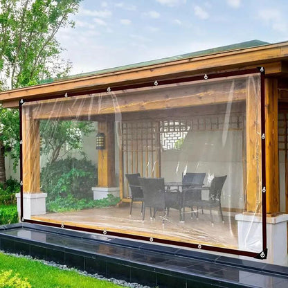 ⏳ ¡50 % de Descuento por Tiempo Limitado! ⏰ Lona Transparente Impermeable y Aislante de Alta Resistencia 🛡️🌧️