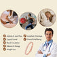 Pulsera Magnética de Cobre para Mujer con Corazones Brillantes