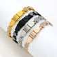 Pulsera Magnética de Cobre para Mujer con Corazones Brillantes