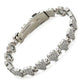 Pulsera Magnética de Cobre para Mujer con Corazones Brillantes