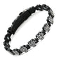 Pulsera Magnética de Cobre para Mujer con Corazones Brillantes