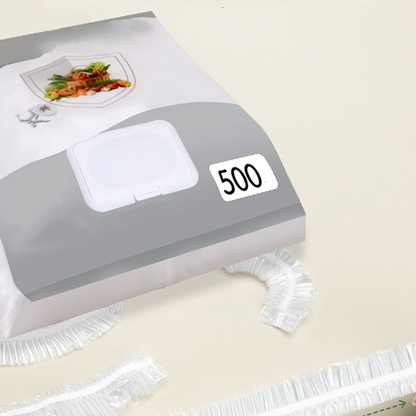 🥣✨ 500 Cubiertas Elásticas para Tazones – Un Solo Paquete Cubre Todo, Protege Comida del Polvo e Insectos sin Esfuerzo 🛡️🍽️
