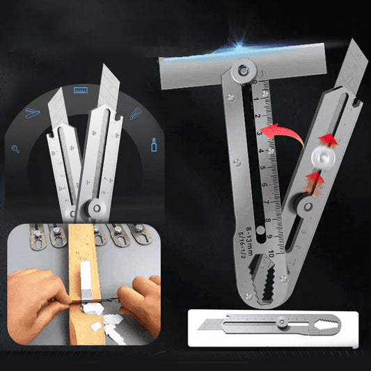 🔧 ¡Oferta Especial! Compra 2 y llévate 1 GRATIS 🎁Navaja multiusos con hoja retráctil desprendibl