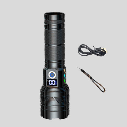 Linterna recargable de alta luminosidad