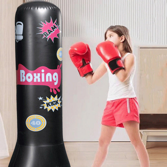 🔥 ¡50% DE DESCUENTO! 🥊🎈 Saco de Boxeo Inflable para Niños – Diversión y ejercicio en casa 🏠💥