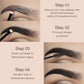 🖌️🌸 Plumón Tatuaje de Cejas – Aplicador Preciso de Punta Fina, Resistente al Agua y al Sudor, Ideal para Piel Grasa y Natación 🏊‍♀️🎀