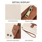 Cartera de cuero con bloqueo RFID para mujer
