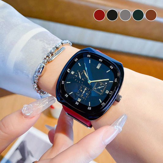 Reloj Elegante con Esfera Grande