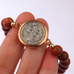 ✨Compre 1 y llévese 1 gratis🔥Pulsera unisex ajustable con cuentas de madera de San Benito