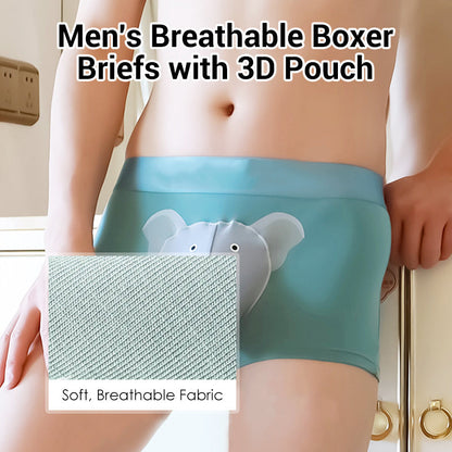 Boxer transpirable para hombre con bolsillo 3D