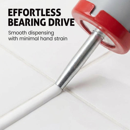 Paquete económico: Pistola para calafatear con cañón giratorio + rascadores para calafatear