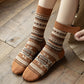 Calcetines de estilo étnico retro