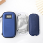 Temp Inestable? Estuche Insulina LCD, ¡Control Total! ❄️ Hielo 24h Reutilizable+⏳ 48h Frío!