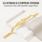 🌼 ¡OFERTA POR TIEMPO LIMITADO 54% DE DESCUENTO! ✨ Pulsera Elegante de Flor Hueca con la Virgen María – Diseño de Filigrana, Cobre Chapado en Oro 🕊️