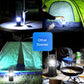 ⛺☀️ Lámpara de Camping Solar Retráctil – Se Estira para Más Luz, Carga con Sol y Batería de Larga Duración para Noches al Aire Libre ✨🔋