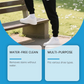 👟✨ Crema Limpiadora para Zapatos y Cuero – Sin Lavar, Quita Manchas con Esponja y Revive el Blanco al Instante 🧽💎