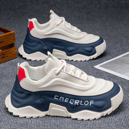 ⏳ ¡OFERTA RELÁMPAGO 50% DE DESCUENTO! 👟 Zapatillas de Suela Gruesa para Hombre – Cómodas, Antideslizantes, Diseño Moderno en Capas y de Alta Durabilidad ✨