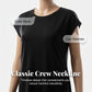 Vestido camiseta informal de manga corta para mujer