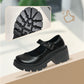 Elegantes zapatos Mary Jane para mujer con tacón grueso