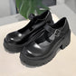 Elegantes zapatos Mary Jane para mujer con tacón grueso