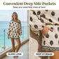 📢📢¡50% DESCUENTO! ⏰Conjunto Jumpsuit Bohemio con Estampado y Hombros Descubiertos