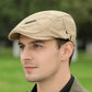Gorra plana ajustable y transpirable para hombre