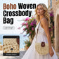 Bolso bandolera tejido para mujer