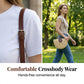 Bolso bandolera tejido para mujer