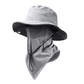 Sombrero tipo pescador con protección UV y cubierta facial