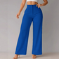👖✨ Pantalón Pierna Ancha Mujer – Color Sólido, Caída Fluida y Look Minimalista de Alta Gama 🌿💫