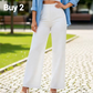👖✨ Pantalón Pierna Ancha Mujer – Color Sólido, Caída Fluida y Look Minimalista de Alta Gama 🌿💫