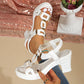 👠 ¡OFERTA DE LANZAMIENTO 2026 50% DE DESCUENTO! ⭐ Sandalias de Tacón Grueso de Mujer con Tira en T – Tira Trasera Elástica, Plataforma y Punta Abierta ✨