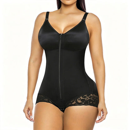 🔥💖 Body moldeador con cremallera para mujer, que disimula el vientre