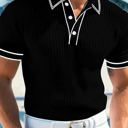 Camisa informal de manga corta de verano