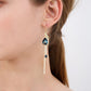 ✨ ¡50 % DE DESCUENTO POR TIEMPO LIMITADO! 🦚 Pendientes Phoenix: diseño de pavo real, piedras de circonita, ligeros, ideales para regalar 🎁