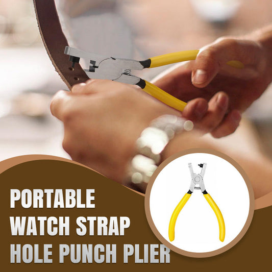 🎉 Oferta 2026 — ¡Más de 19.000 vendidos! 🔧 Alicate Perforador Portátil para Correas de Reloj