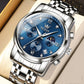 Reloj de cuarzo multifuncional para hombre
