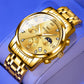 Reloj de cuarzo multifuncional para hombre