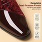 Zapatos de vestir llamativos en contrast
