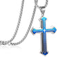 Collar Cruz del Padrenuestro para Hombre