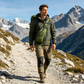 Bolso bandolera tipo sling para hombre, ideal para actividades al aire libre