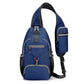 Bolso bandolera tipo sling para hombre, ideal para actividades al aire libre