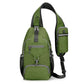 Bolso bandolera tipo sling para hombre, ideal para actividades al aire libre