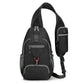 Bolso bandolera tipo sling para hombre, ideal para actividades al aire libre