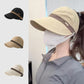 🧢 Sombrero de ala ancha para mujer ✅ Con abertura para la coleta y protección UV | Gorra de béisbol ligera para actividades al aire libre ☀️