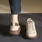 Zapatilla deportiva informal de suela gruesa para mujer