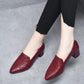 Zapatos de tacón bajo y grueso para mujer